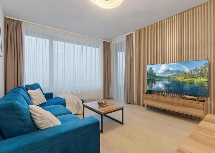 Breathtaking Castle View - Modern Sky Park Appartamento Bratislava