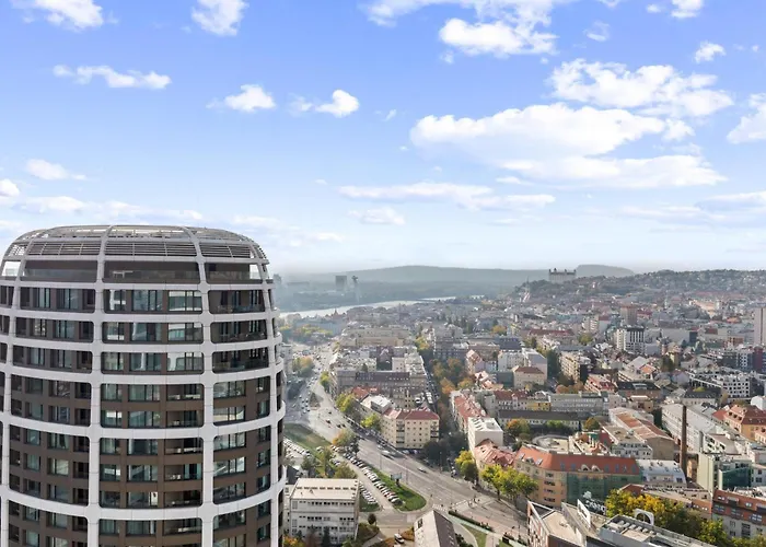 Appartamento Breathtaking Castle View - Modern Sky Park Bratislava